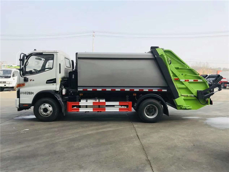 8方江淮駿鈴國(guó)六壓縮垃圾車(chē)圖片3